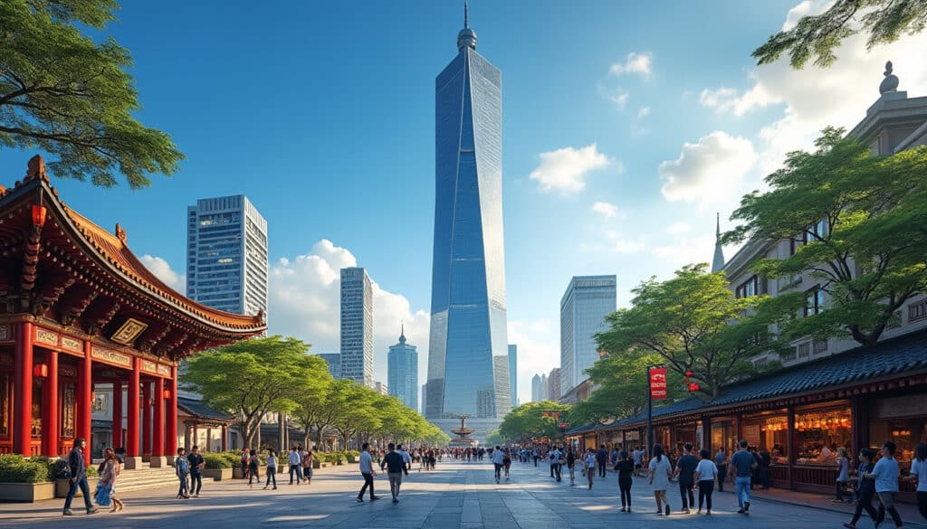 explore the captivating architecture and urban features of taipei, where modernity meets tradition in a vibrant cityscape. discover iconic landmarks, diverse neighborhoods, and the unique blend of culture that defines taiwan's capital.