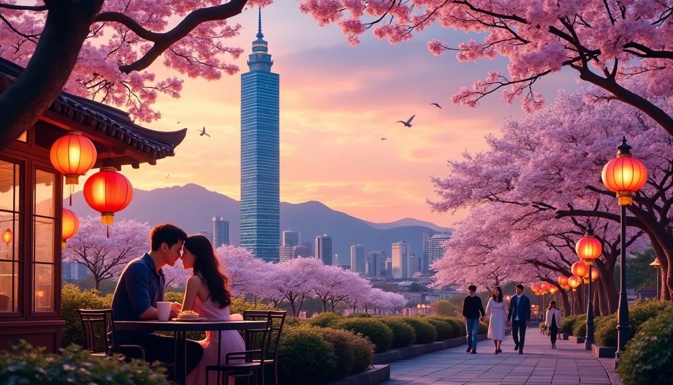 discover the most enchanting romantic places in taipei, where love blossoms amidst stunning landscapes, vibrant night markets, and serene parks. from charming cafes to scenic viewpoints, explore the city's hidden gems perfect for couples seeking a magical experience.