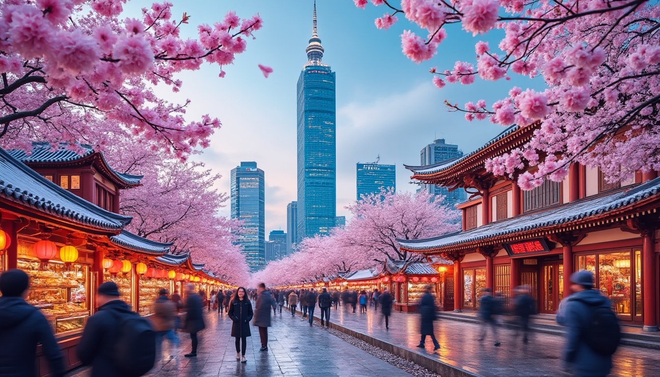 explore the enchanting seasons in taipei, where vibrant city life meets stunning natural beauty. discover the unique charm and activities each season offers, from cherry blossoms in spring to festive lights in winter.