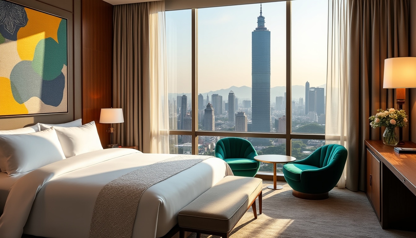 discover unique and special accommodation features in taipei that cater to every traveler's needs. from boutique hotels with local charm to modern skyscrapers offering breathtaking views, explore the best places to stay in this vibrant city.