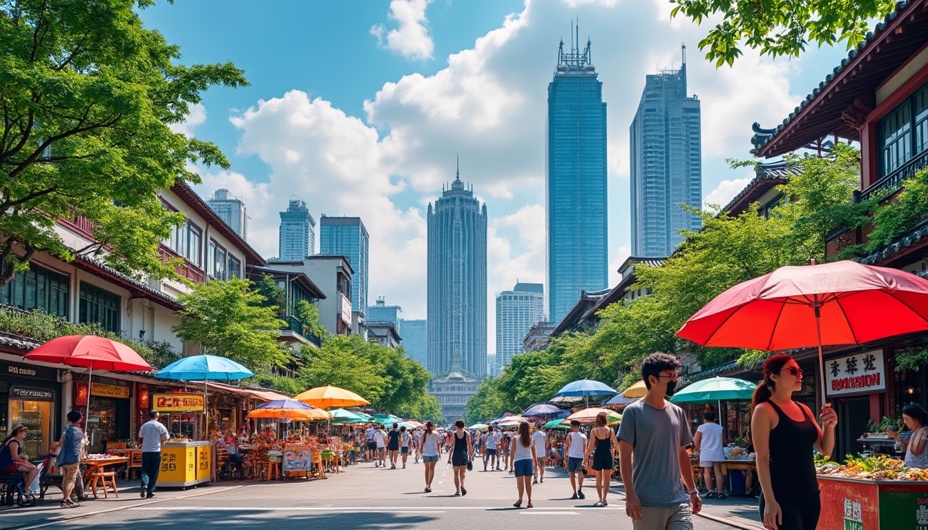 explore the current temperatures in taipei, taiwan, and discover what to expect throughout the year. stay updated with weather forecasts, seasonal trends, and tips for the best time to visit this vibrant city.