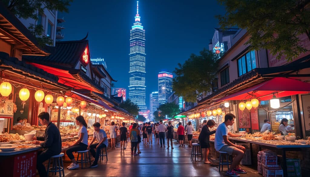discover the vibrant nightlife of taipei with our guide on what to do after dark. explore night markets, savor local street food, visit bustling bars and clubs, or take in the stunning city views from rooftop terraces. uncover the best experiences that taipei has to offer when the sun goes down!