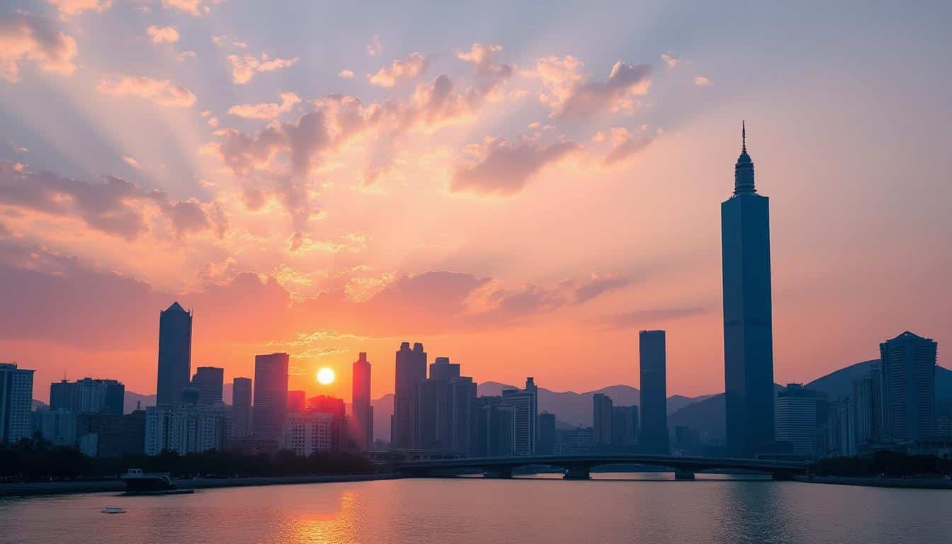 Entdecken Sie die genauen Sonnenaufgangszeiten in Taipei im April. Planen Sie Ihre Morgenstunden und erleben Sie die Schönheit der Dämmerung in Taiwans pulsierender Hauptstadt.