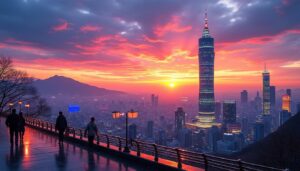 discover the exact sunset times in taipei during january. plan your evenings and enjoy the beautiful twilight in taiwan's vibrant capital.