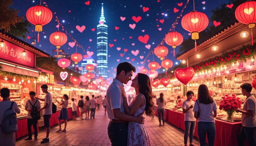 discover how taipei celebrates valentine's day, including local traditions, popular activities, and romantic spots for couples in taiwan's vibrant capital.