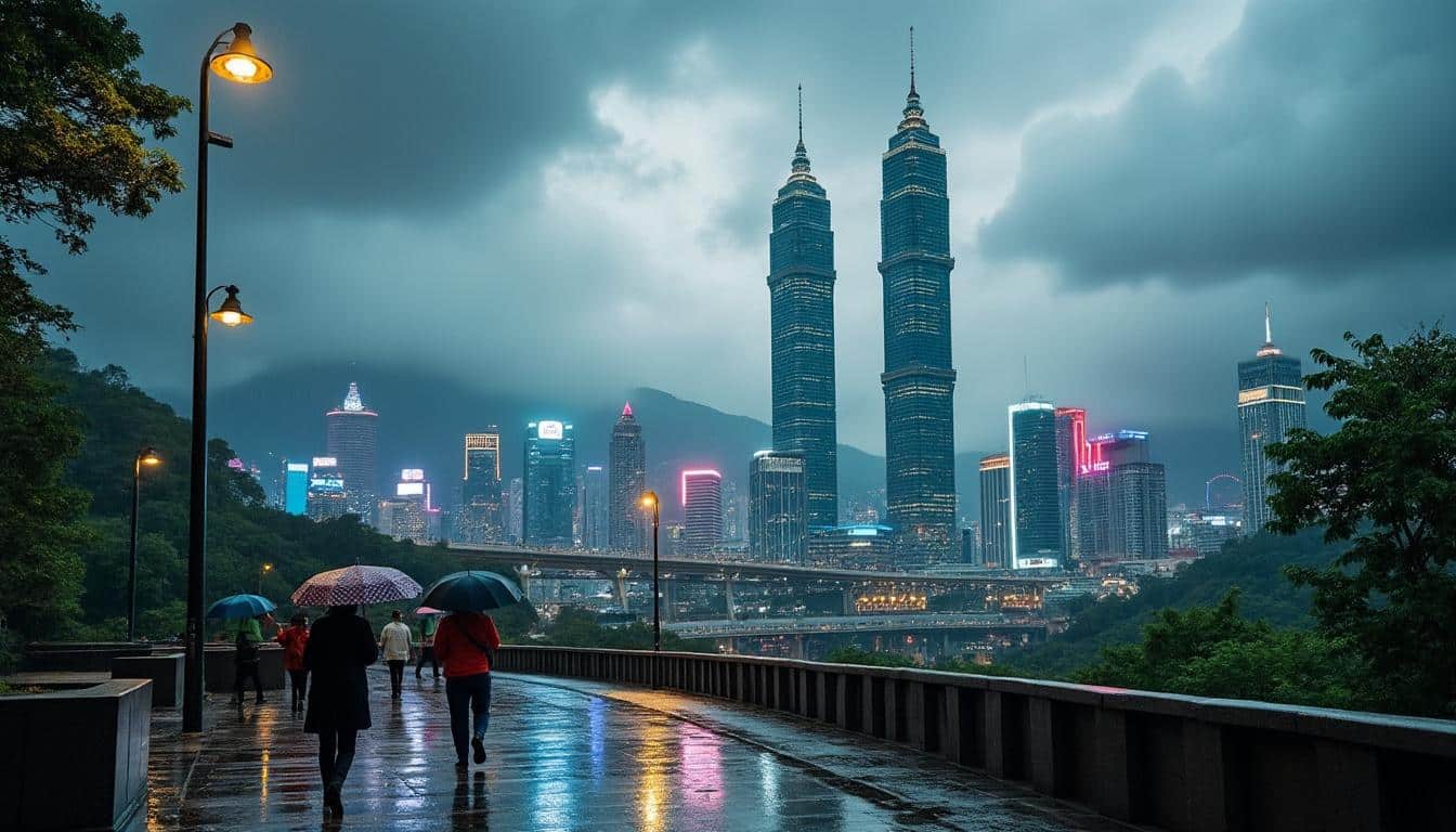 entdecken Sie die typischen Wetterbedingungen in taipei im september, einschließlich temperatur, niederschlag und luftfeuchtigkeit, um Ihnen bei der Reiseplanung zu helfen.