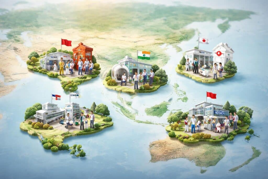 découvrez une comparaison détaillée des couvertures santé en asie et choisissez la meilleure option pour vos besoins médicaux lors de vos séjours.