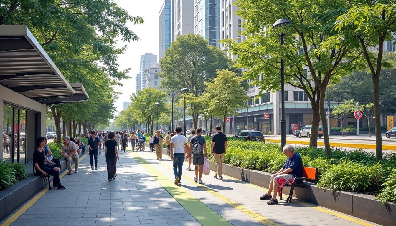 entdecken Sie, wie fußgängerfreundlich Taipei ist, erkunden Sie seine fußgängerfreundlichen Straßen, beliebten Gehwege und Tipps zur Navigation durch die lebhaften Stadtteile der Stadt zu Fuß.