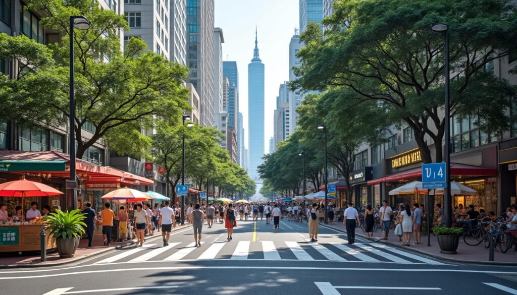 discover how walkable taipei is, exploring its pedestrian-friendly streets, public transport options, and tips for exploring the city on foot.