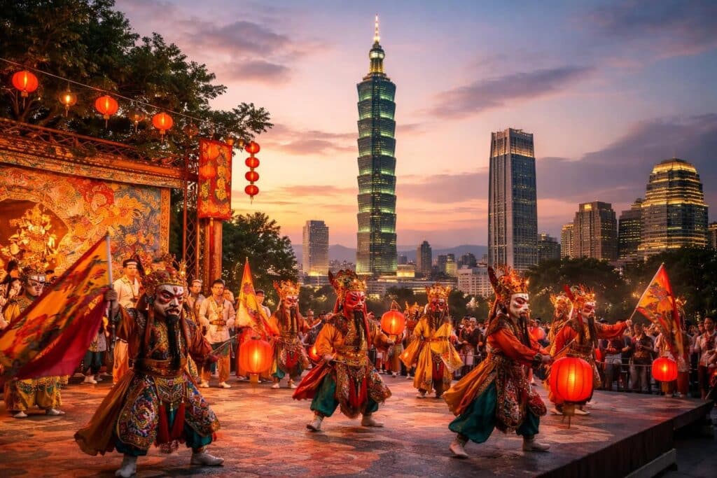 découvrez taipei, où les spectacles traditionnels rencontrent la modernité scénique, offrant une expérience culturelle unique mêlant héritage et innovation.