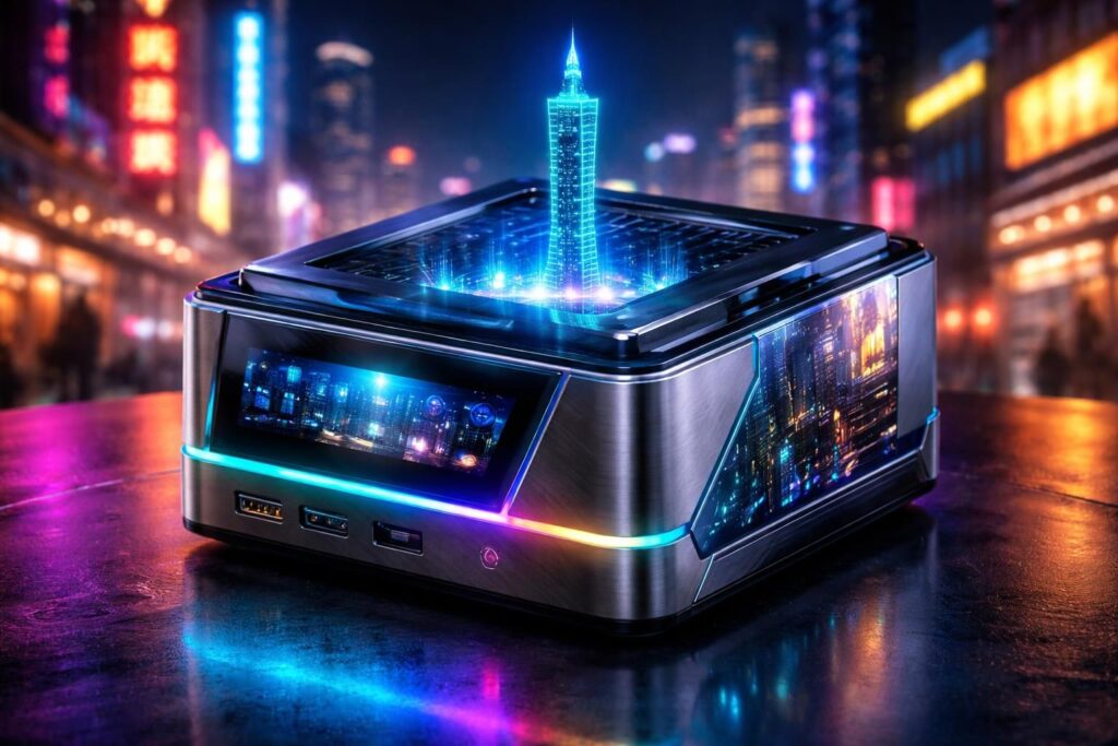 découvrez comment créer une box high-tech innovante en s'inspirant de l'effervescence technologique et du design moderne de taipei.