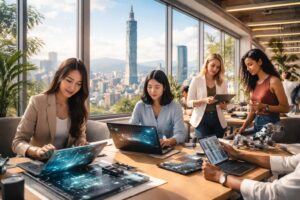 découvrez les femmes actives et innovantes de taipei qui révolutionnent leur domaine grâce à leur créativité et leur détermination.